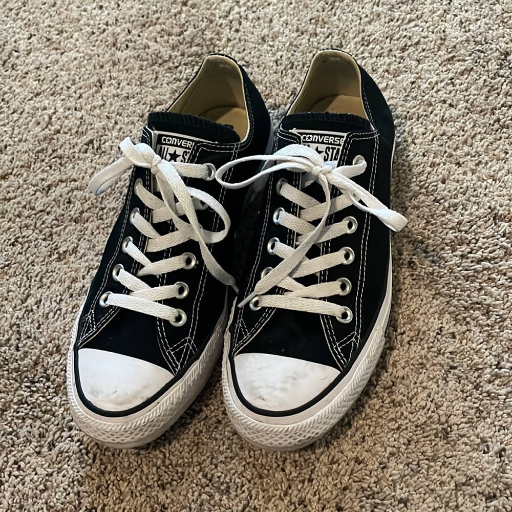 Black converse